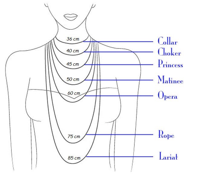 What is Average Necklace Size for a Woman? – Fetchthelove Inc.